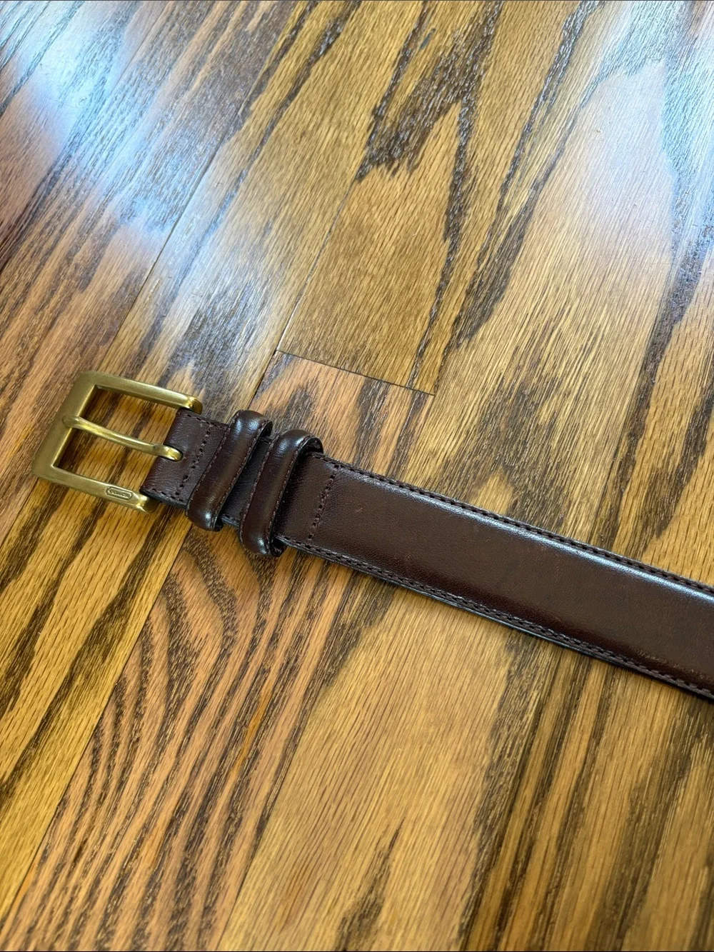 Coach brown leather